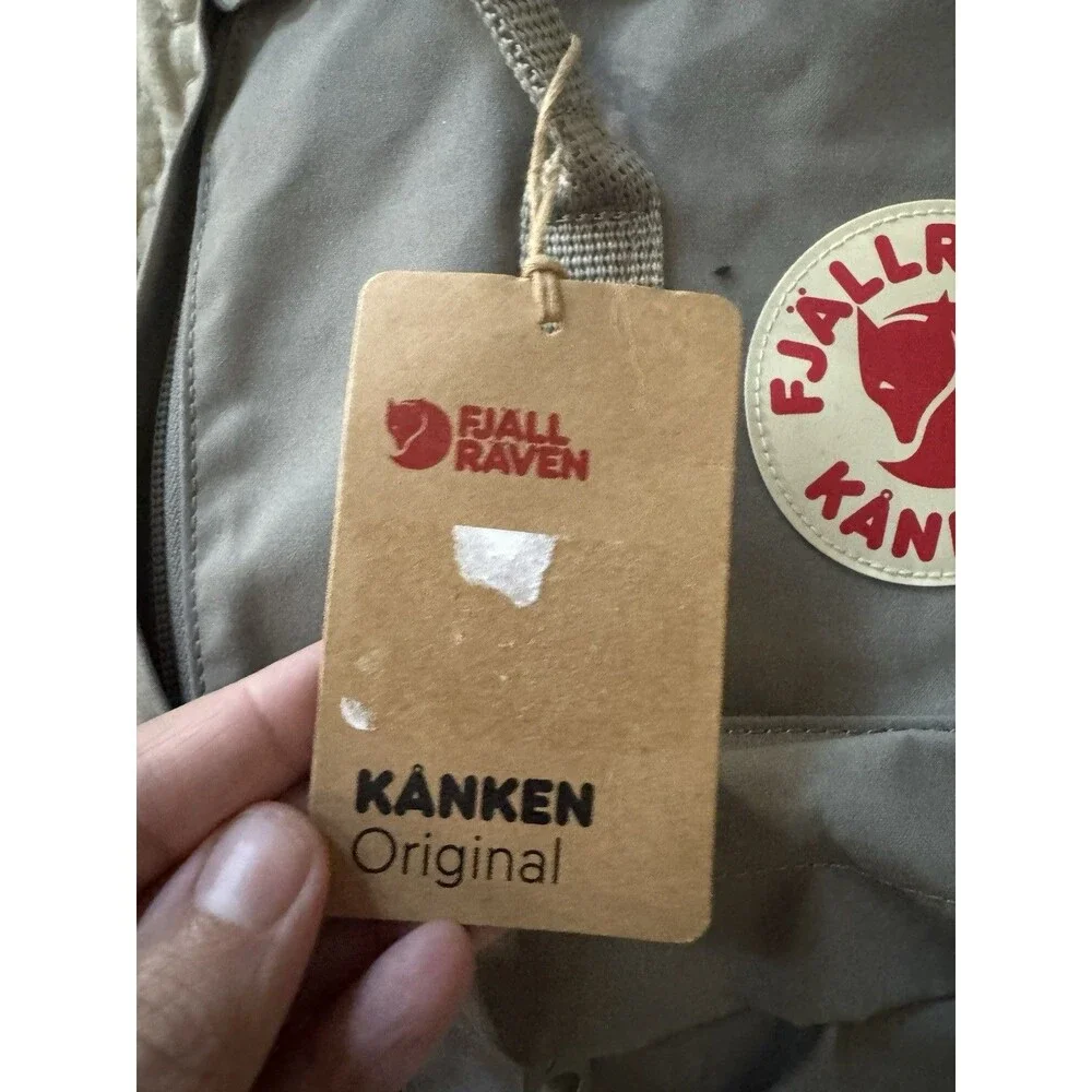 Fjallraven Kanken Original Backpack Fog Gray 021 NWT Classic School Travel Bag